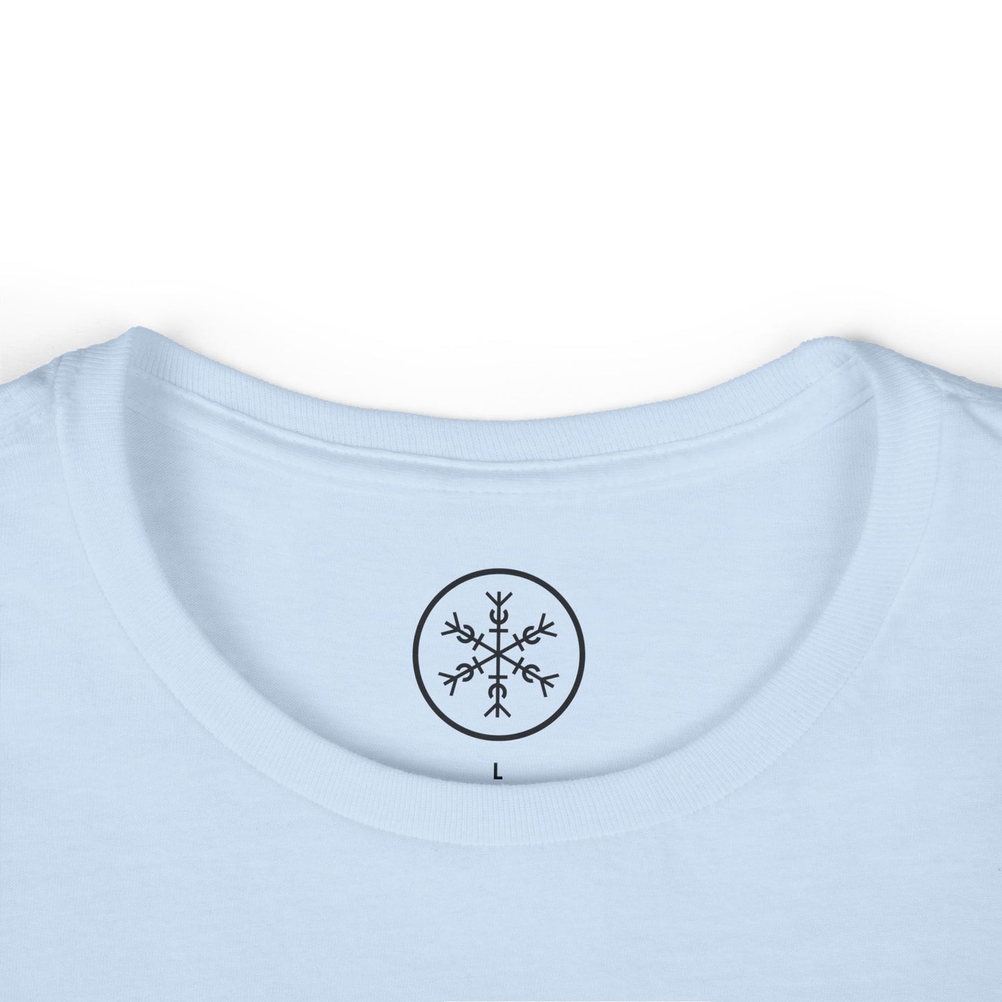 Women's Light Blue Ice Williams Iceflake Emblem T-Shirt