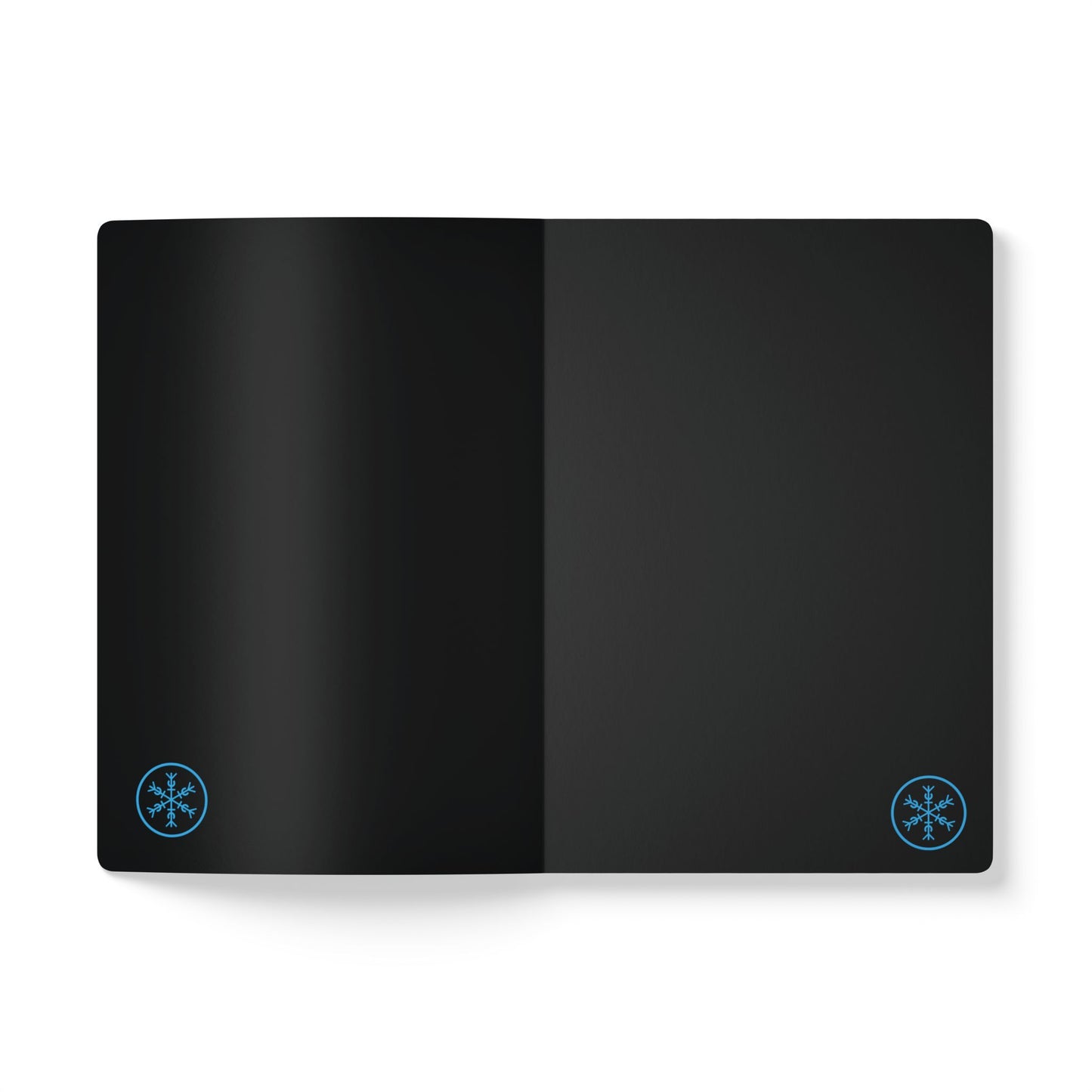 Iceflake Emblem Softcover Journal