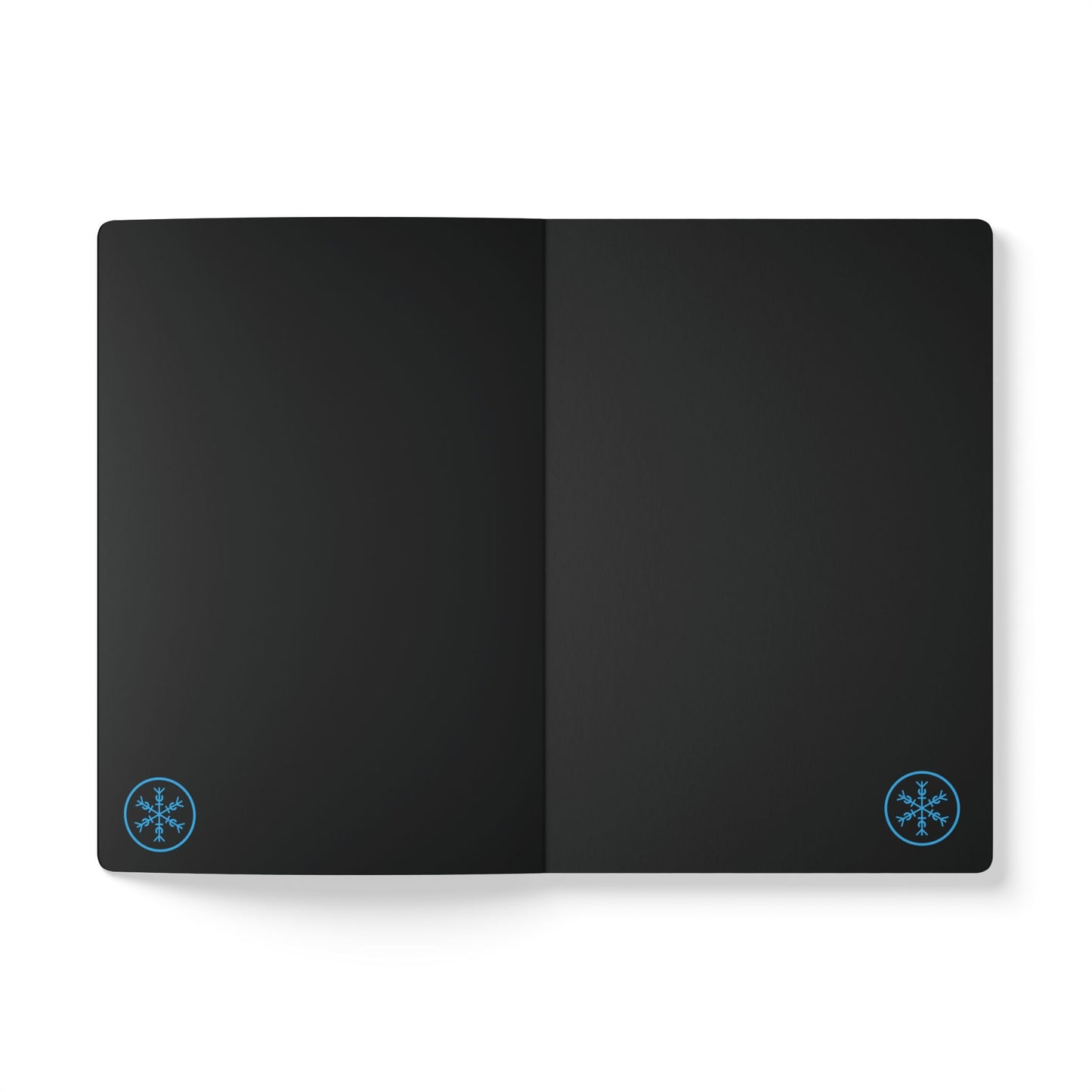 Iceflake Emblem Softcover Journal