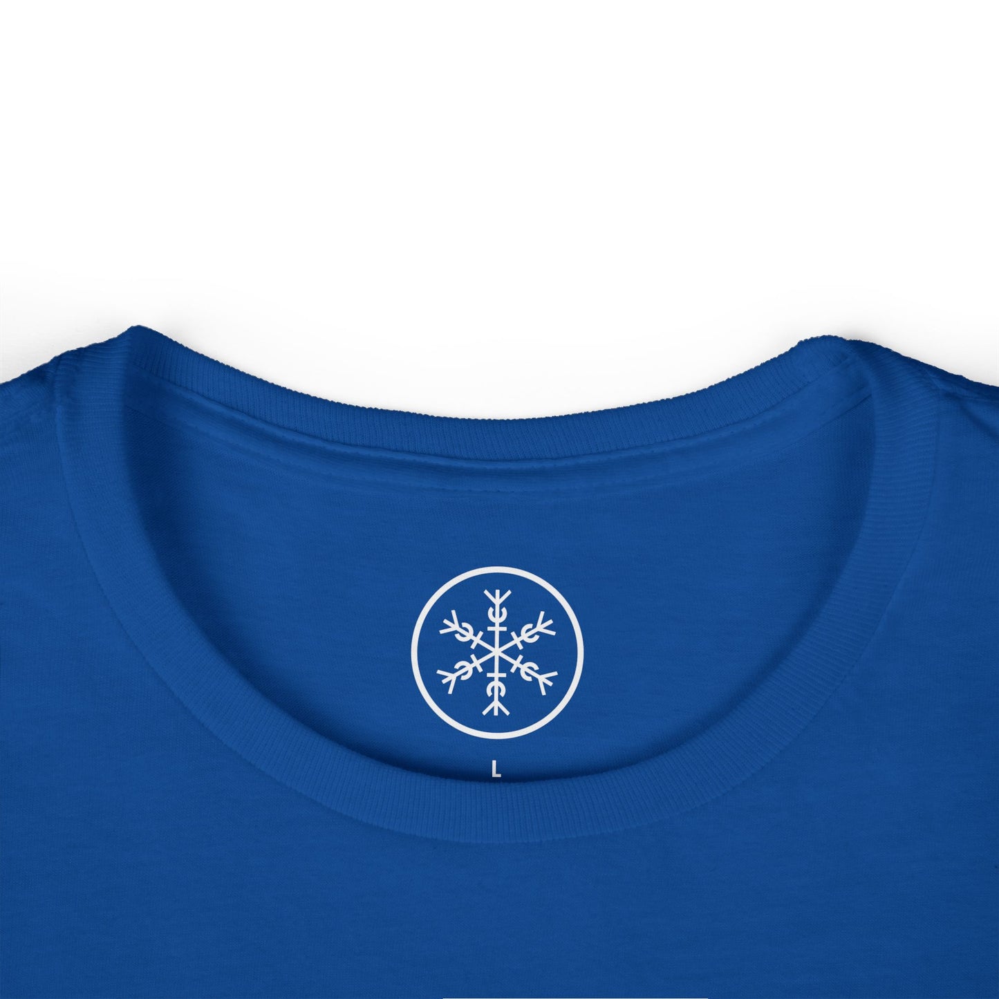 Women's Blue Ice Williams Iceflake Emblem T-Shirt